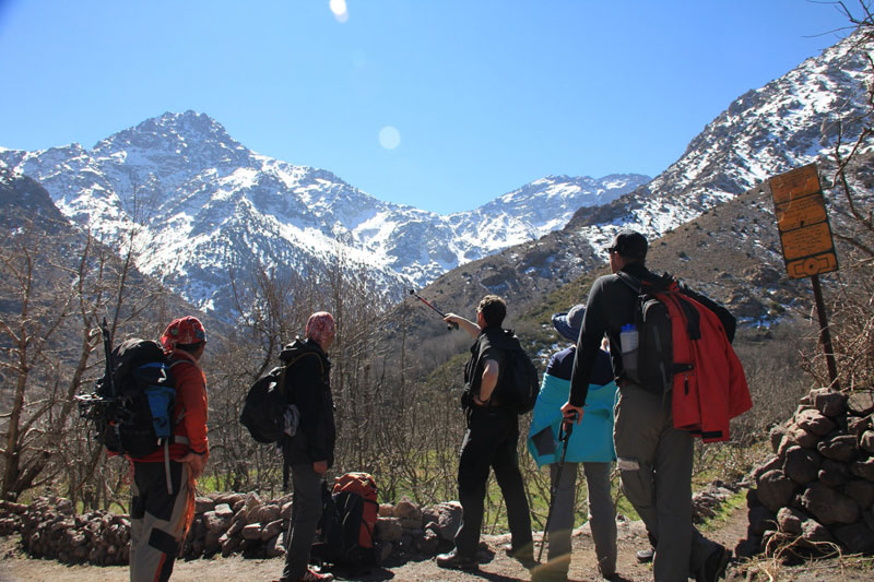 HIKING IN THE ATLAS MOUNTAINS MOROCCO